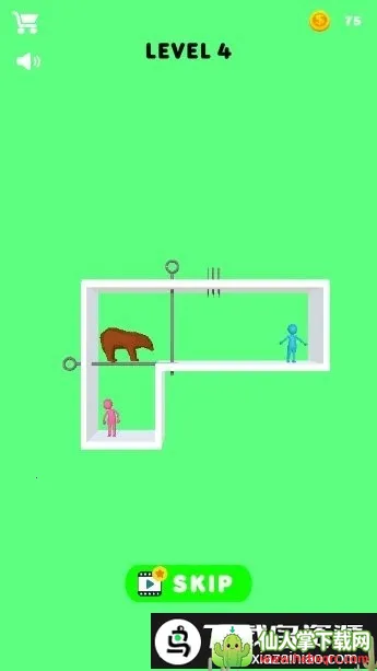 绳索益智救援(拉针解谜游戏) 绳索益智救援(拉针解谜游戏)