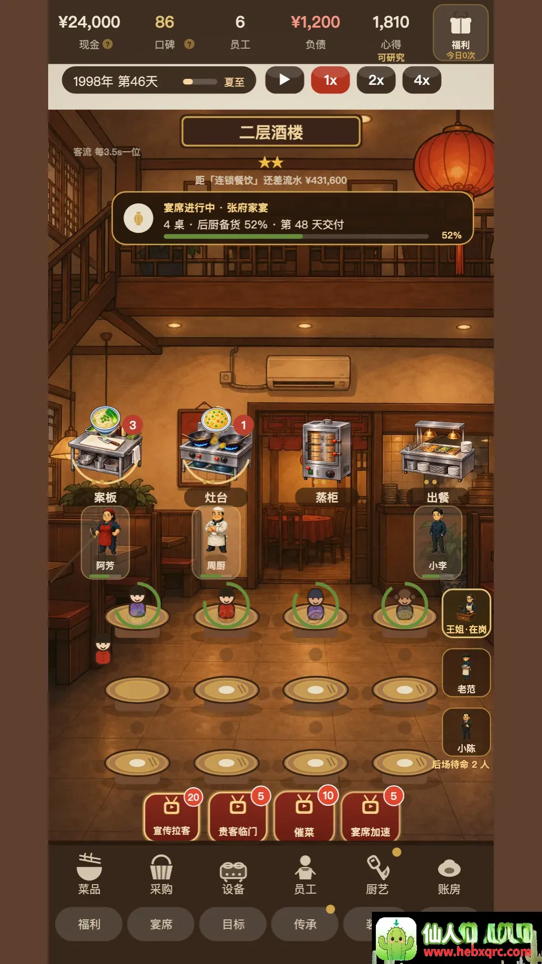 那年我接手了老妈的小饭馆(经营饭店游戏) 那年我接手了老妈的小饭馆(经营饭店游戏)